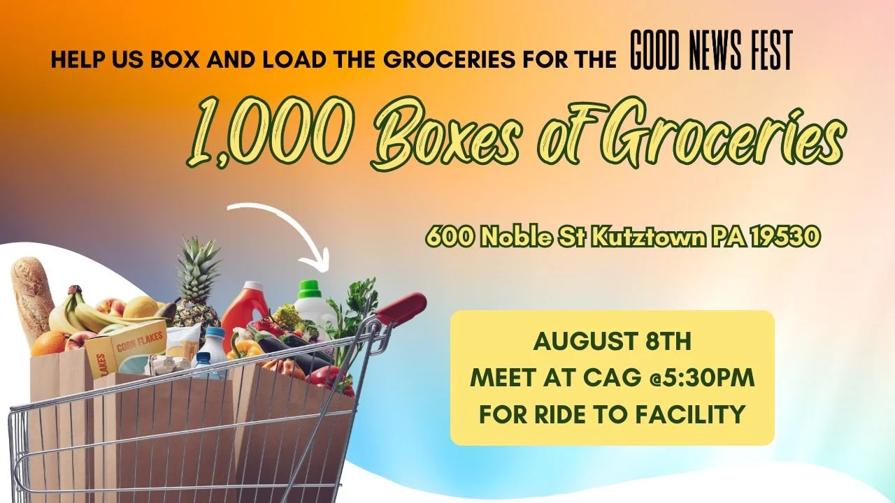 Grocery Boxing and Loading for GNFLV (in Kutztown PA)