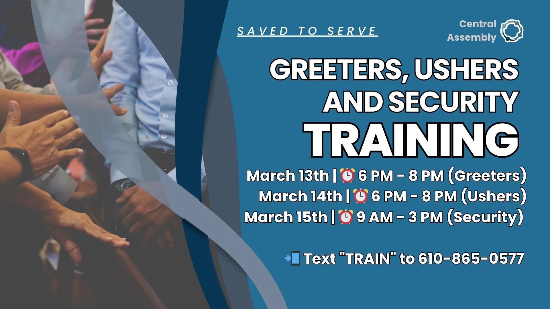 Saved to Serve Training