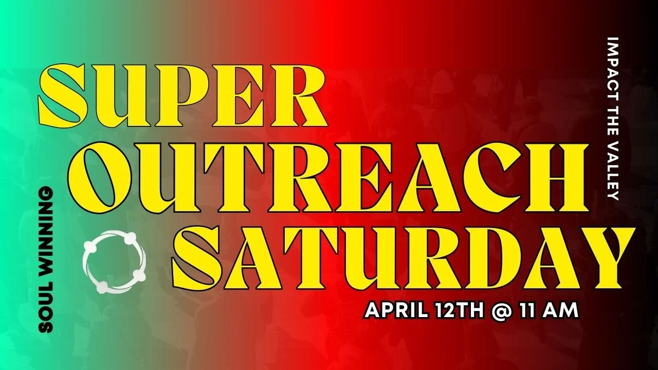 Super Outreach Saturday - Street Evangelism
