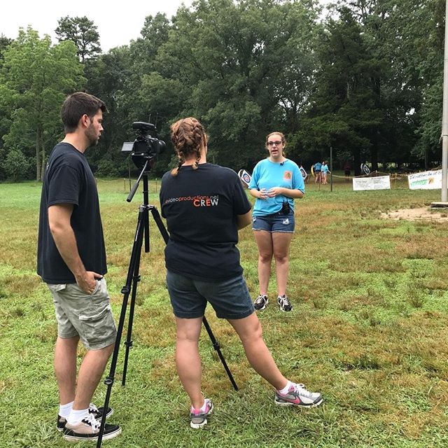 Owner Darcie King along with DP Jesse shooting an interview at a local camp. Fun in the sun with EVP this summer! It's already August, so if you haven't planned your outdoor video shoots for this summer yet...what are you waiting for? Dates are very 