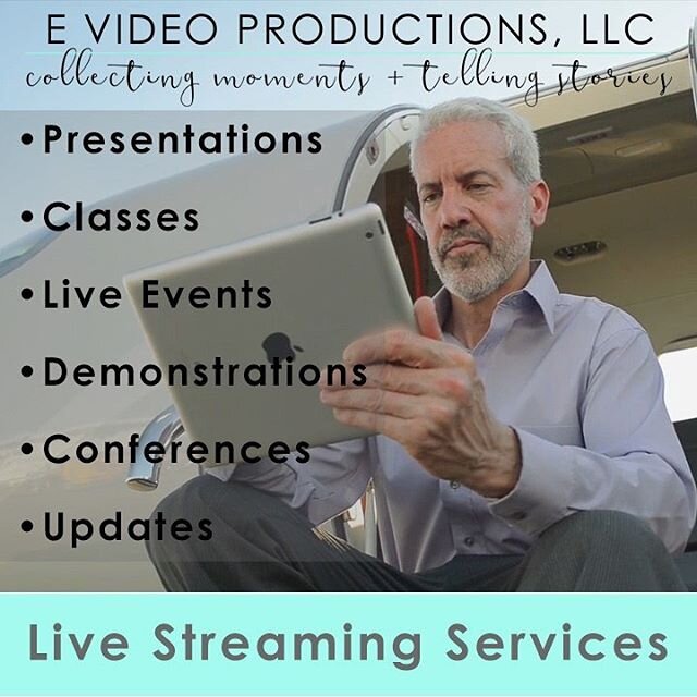 Have something important to say? Share it live with our streaming services! .
.
.
.
#livestream #njbusiness #onlineeducation #onlineclasses #golive #njconference #educate #newjersey #oceancountynj #livevideo