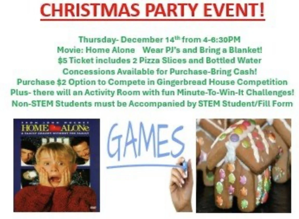 STEM Christmas Party Event! 