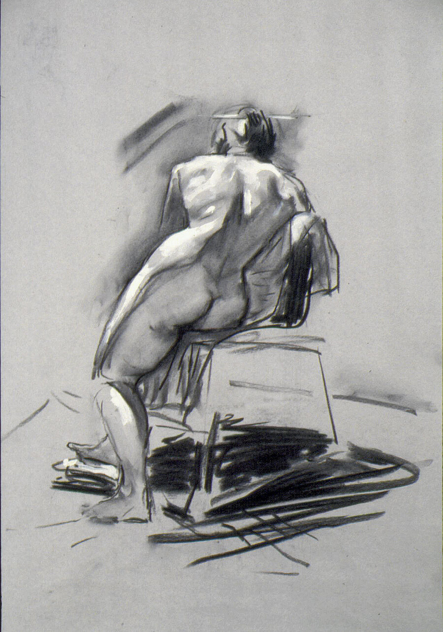 untitled figure drawing