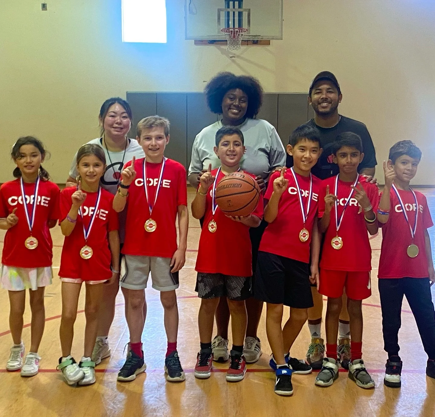 CONGRATS to our Basketball League winners&hellip; The Raptors! 🏀🏆 We can&rsquo;t wait to see you all at Winter League, starting Dec 7th 💪

#coreathletictraining #basketball #league #winter #december #champion #win #kids #sport #raptor #congratulat