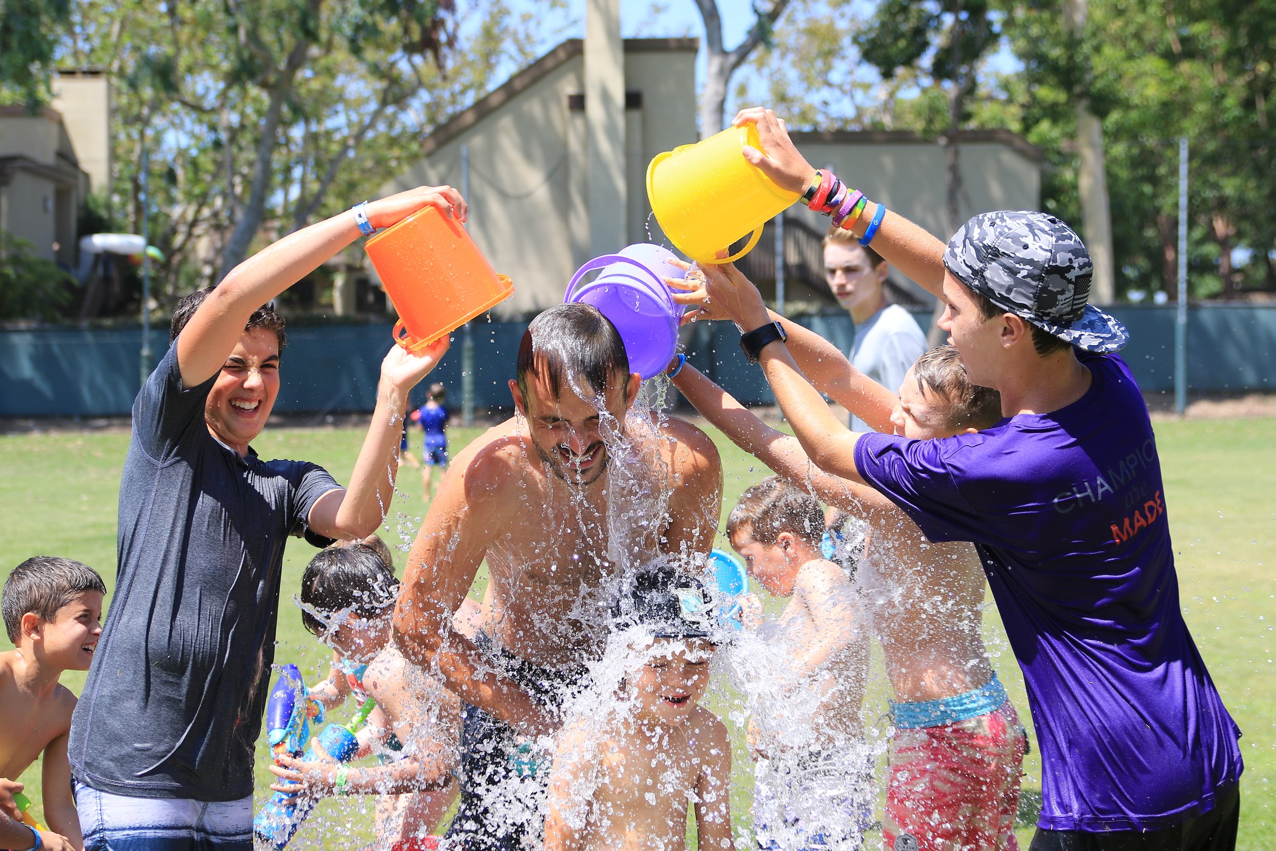 Camp water game image