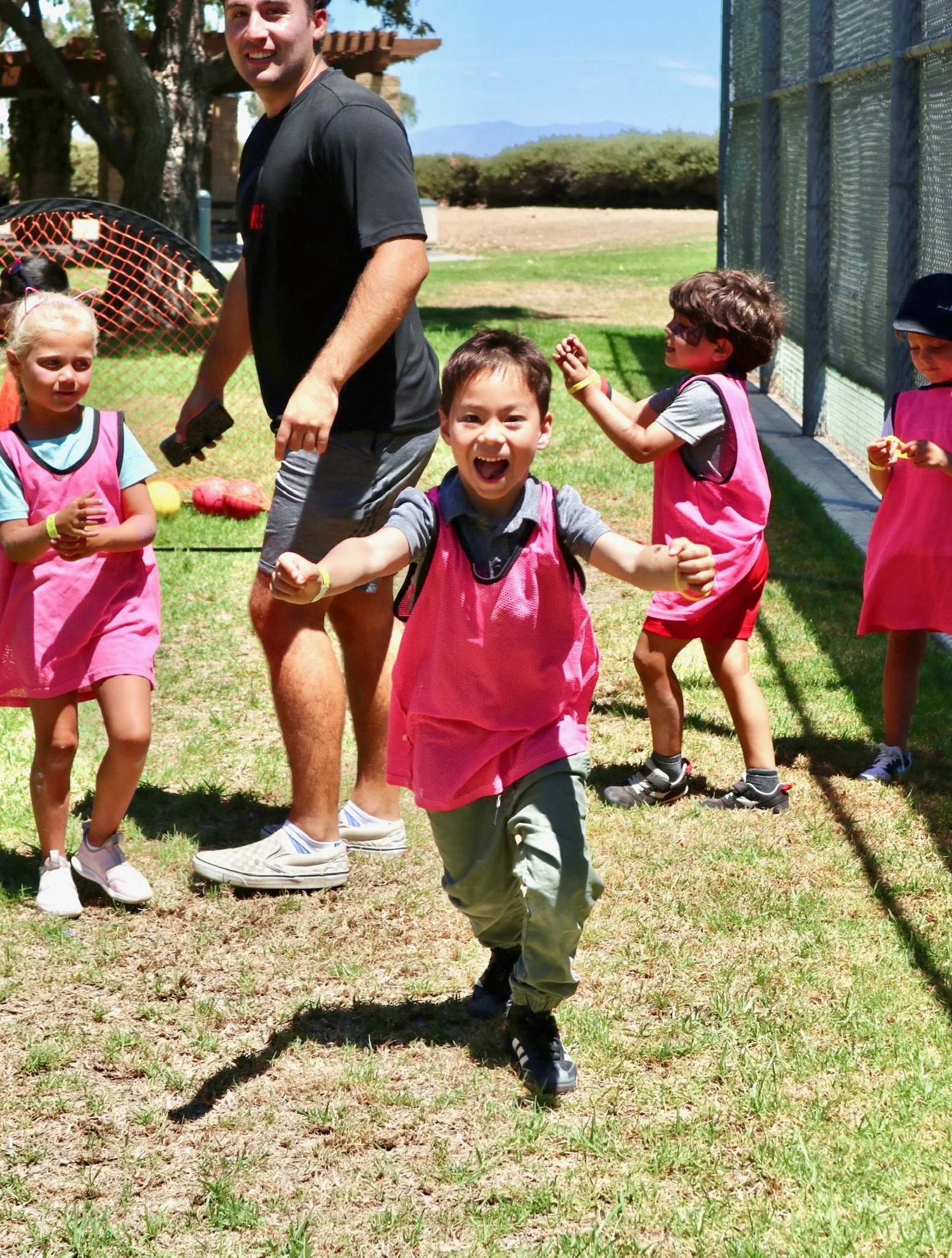 Camper running image