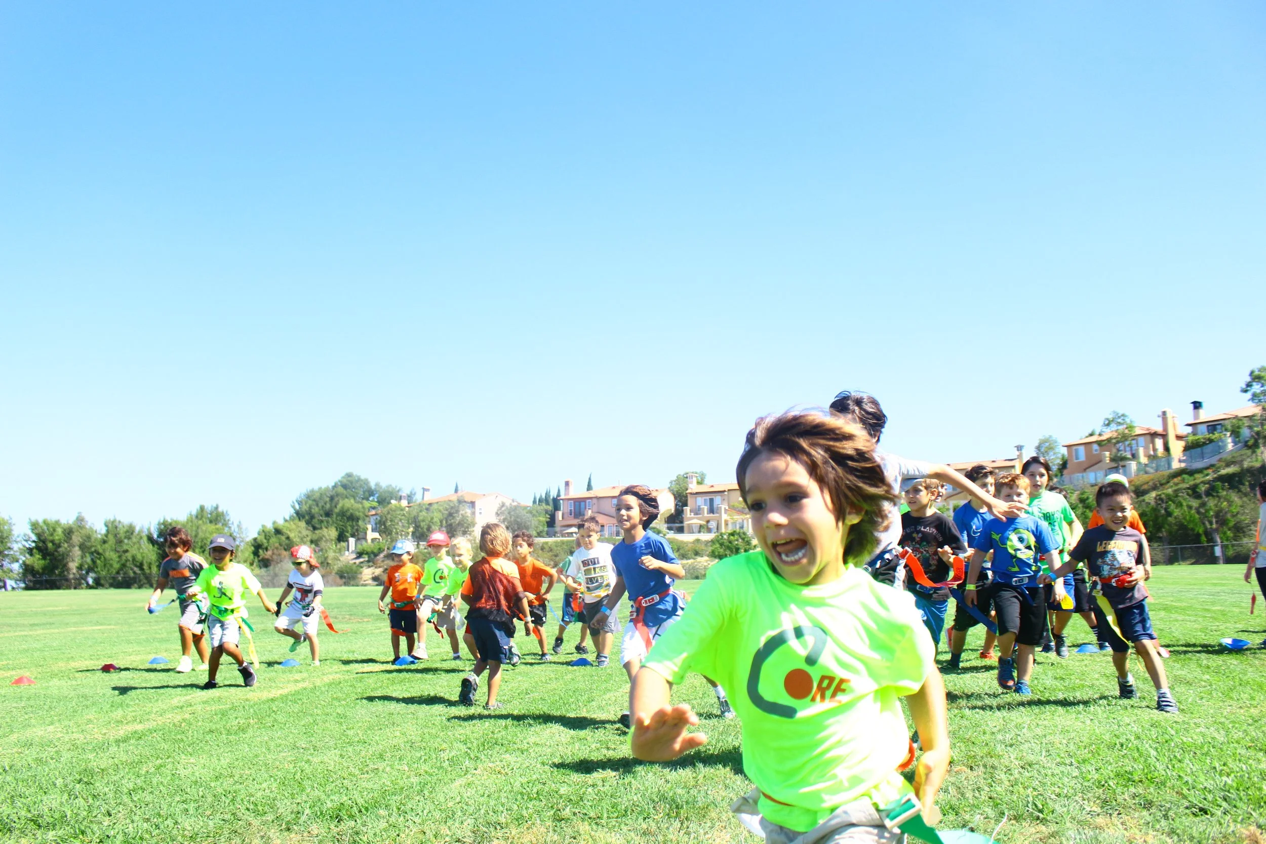 Camper running image