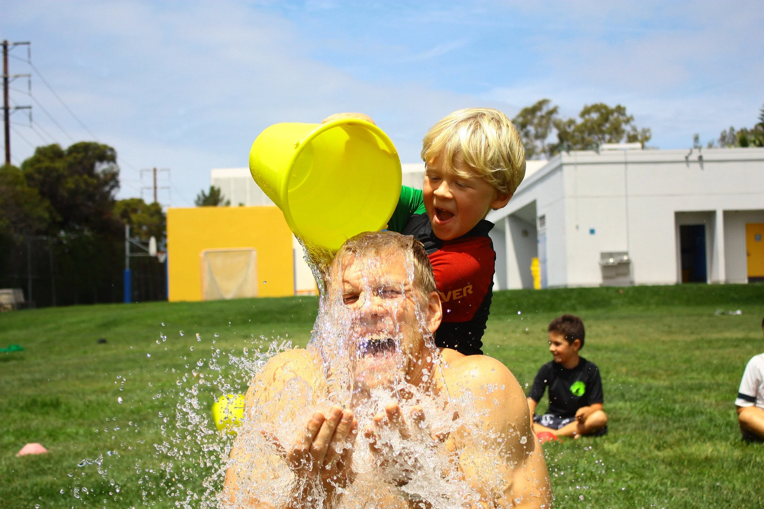 Pouring water image