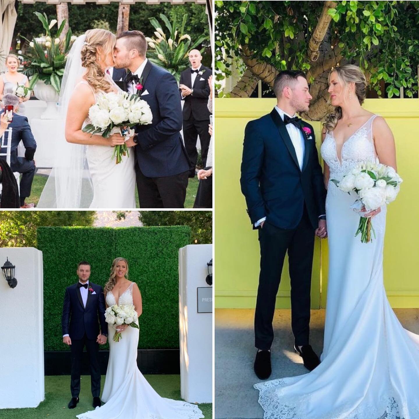 This Couple, their Love, the Venue, and their fabulous Vendors will always be very dear to my heart💛 Happy Belated 1st Year Anniversary to Danielle and Erik!  @avalonhotels @artisaneventfloraldecor @citygirlmarketing @ashleylapradephotography @fergu