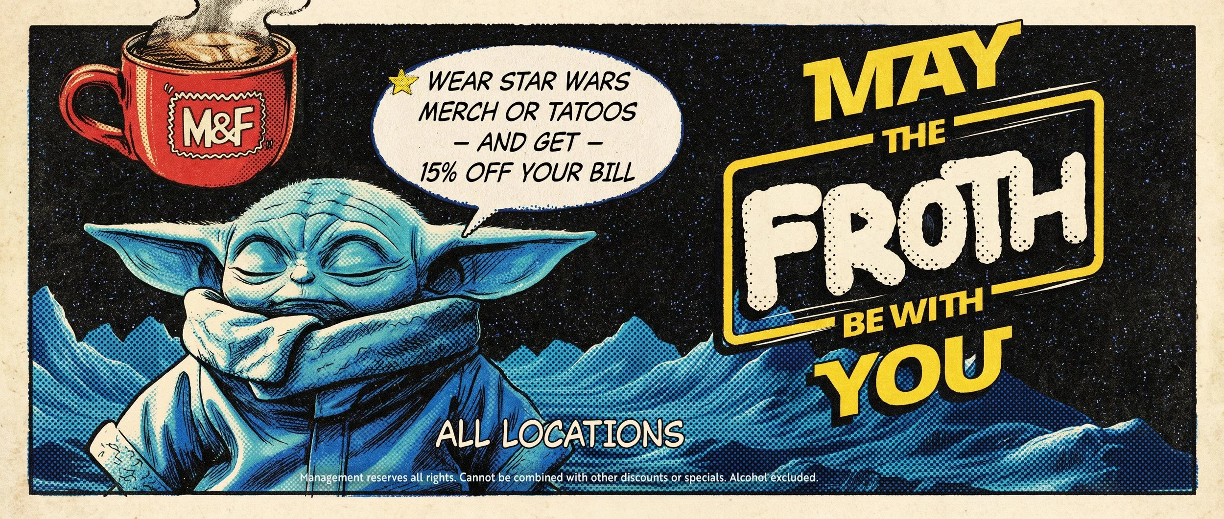 May The Froth Be With You