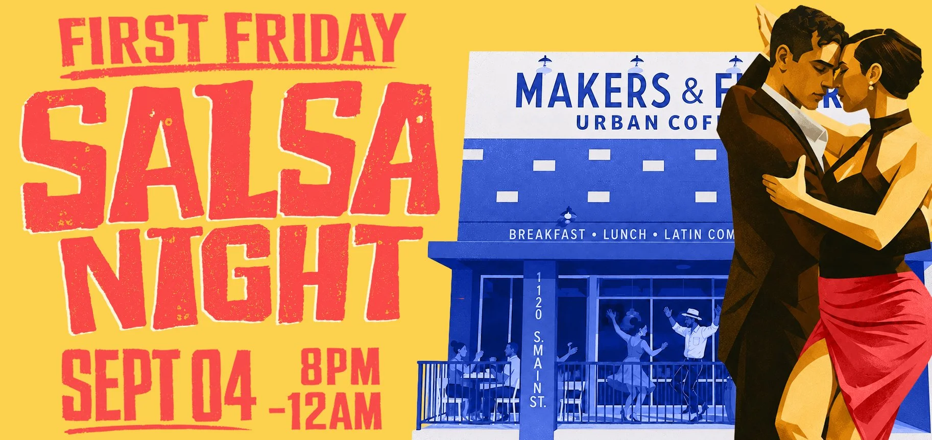 First Friday Salsa Night! 💃🏽