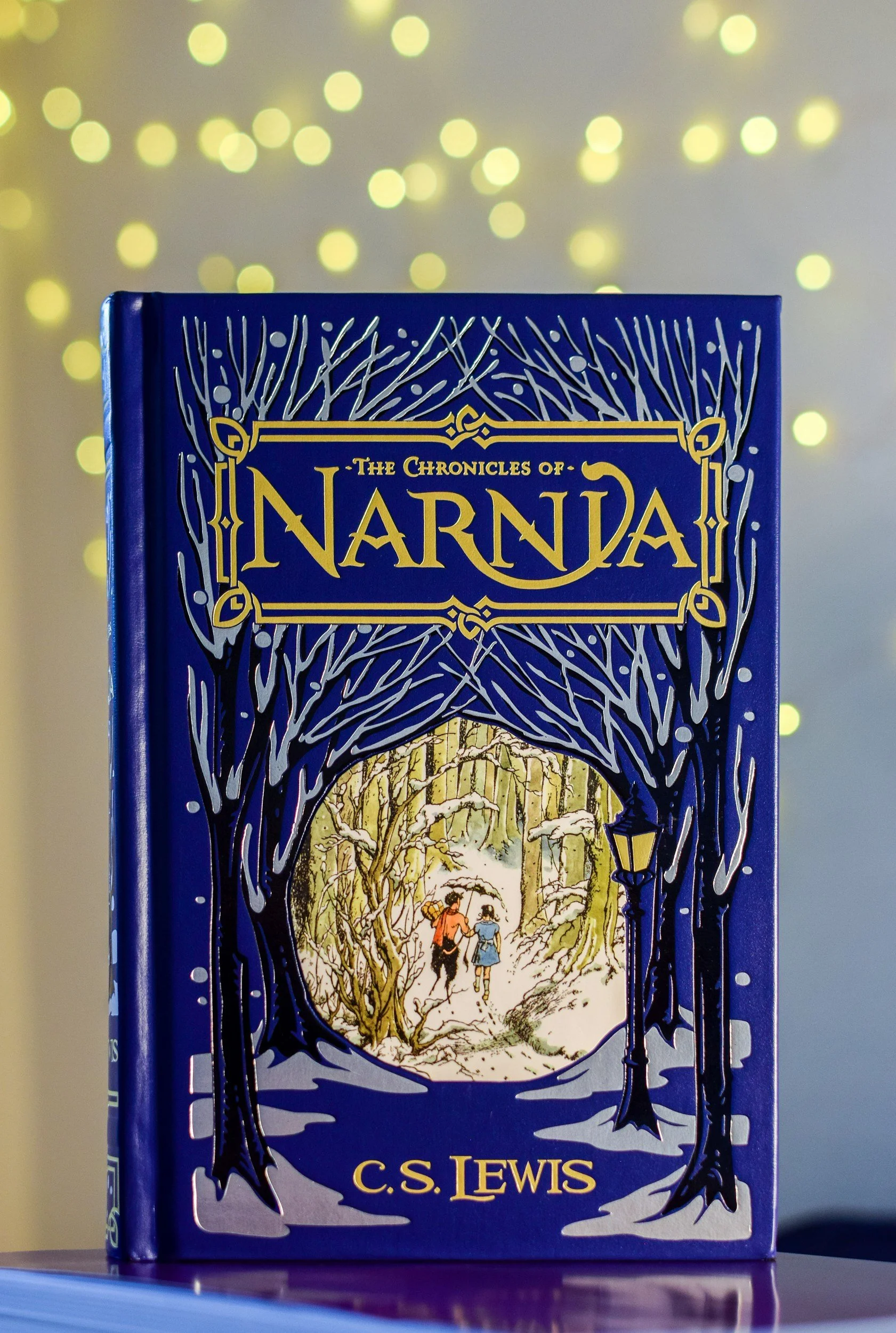 Cover of C.S. Lewis's The Chronicles of Narnia. Link on image takes you to First Story's National Writing Day website.