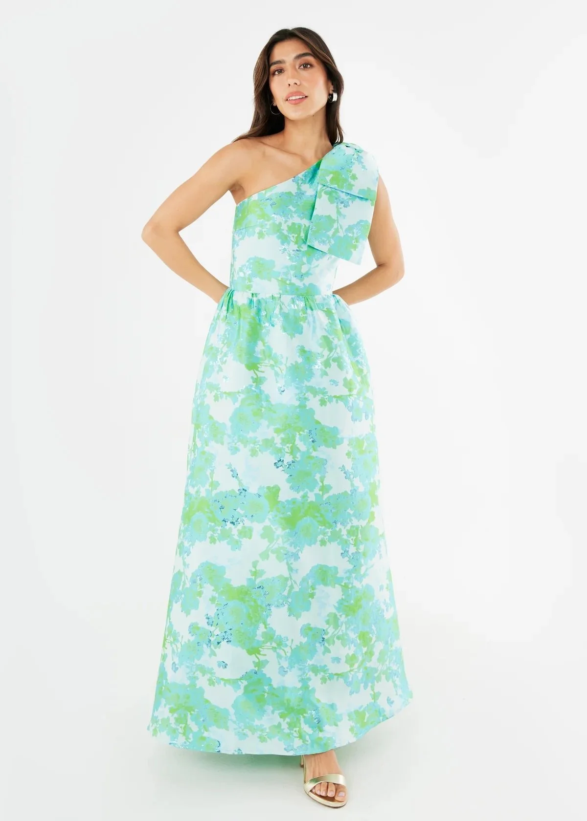 cassie howard blue dress Caroline Dress in Patriot Blue – OMNES