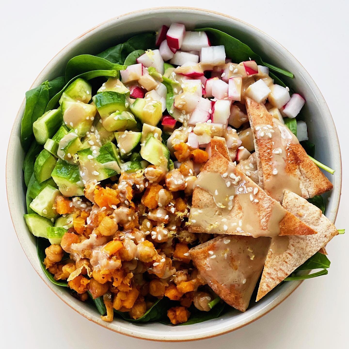 Just barely through the first week of December and I can feel myself over doing it, can you?? Taking my salad moments where and when I can get them! Cucumber spears and radish coins from school lunches repurposed into chopped salad, along with slight