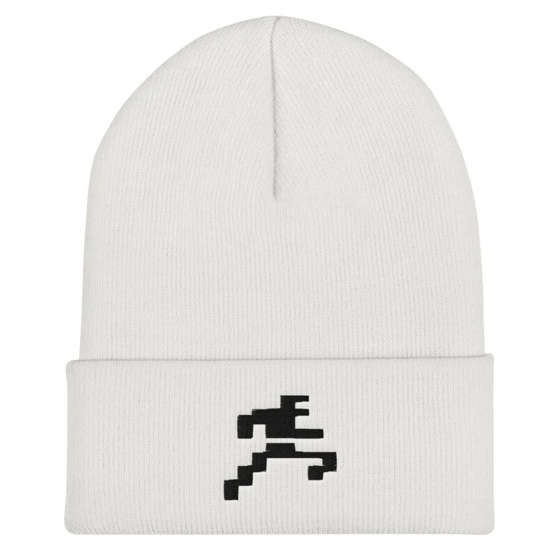 Intellivision "Running Man" Beanie - White