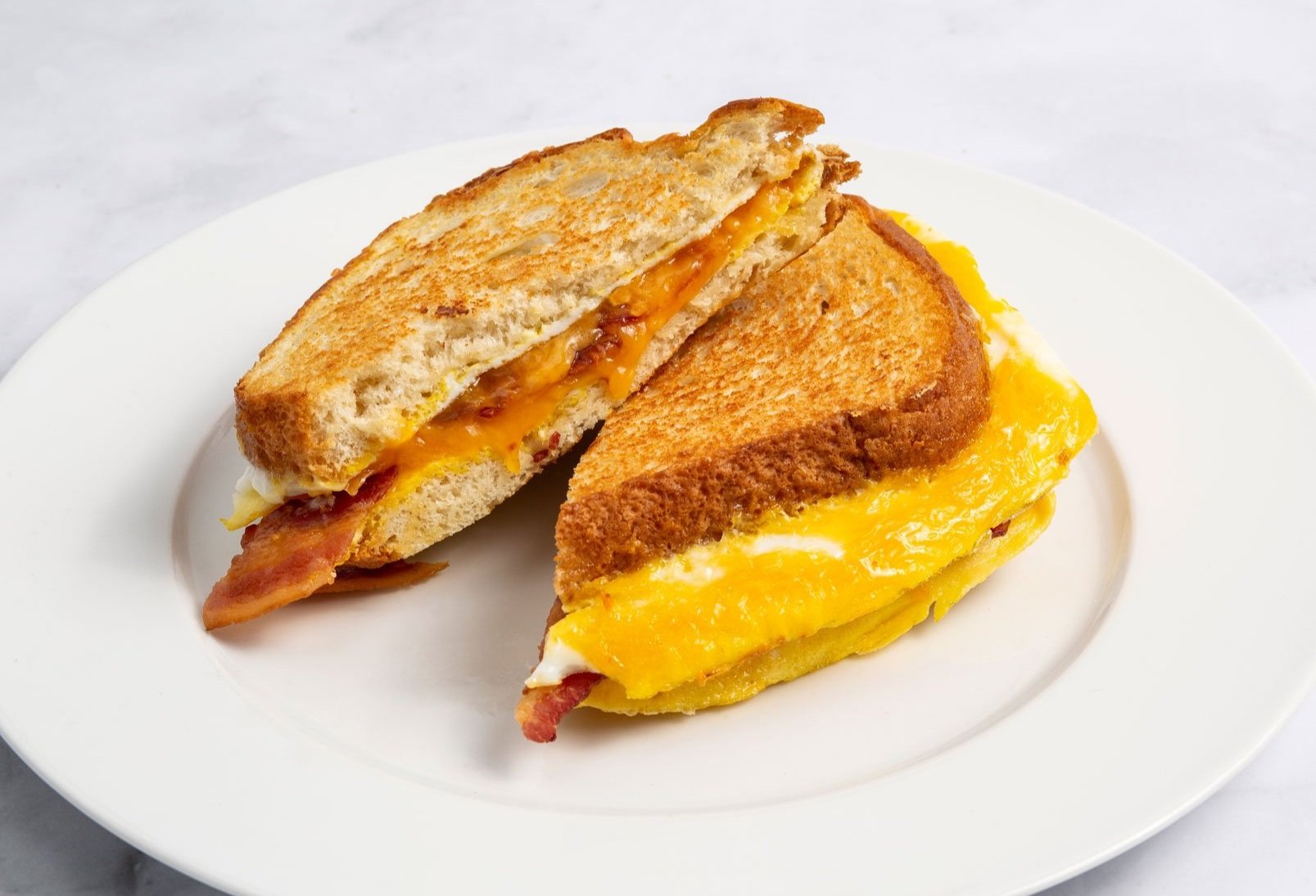 Breakfast Grilled Cheese Sandwich - Dad With A Pan