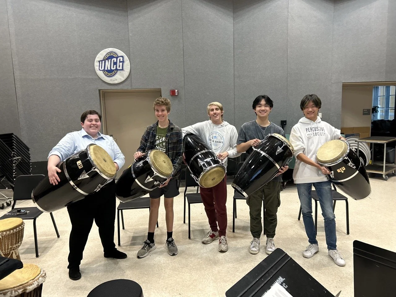 Percussion Clinic with the NC Western Region Orchestra