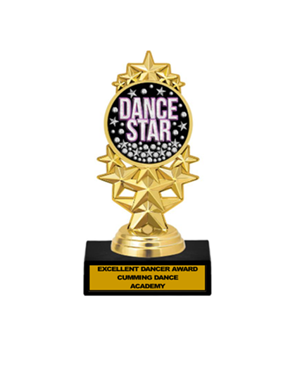 Mini Star Street Dance Trophy | Trophy Monster