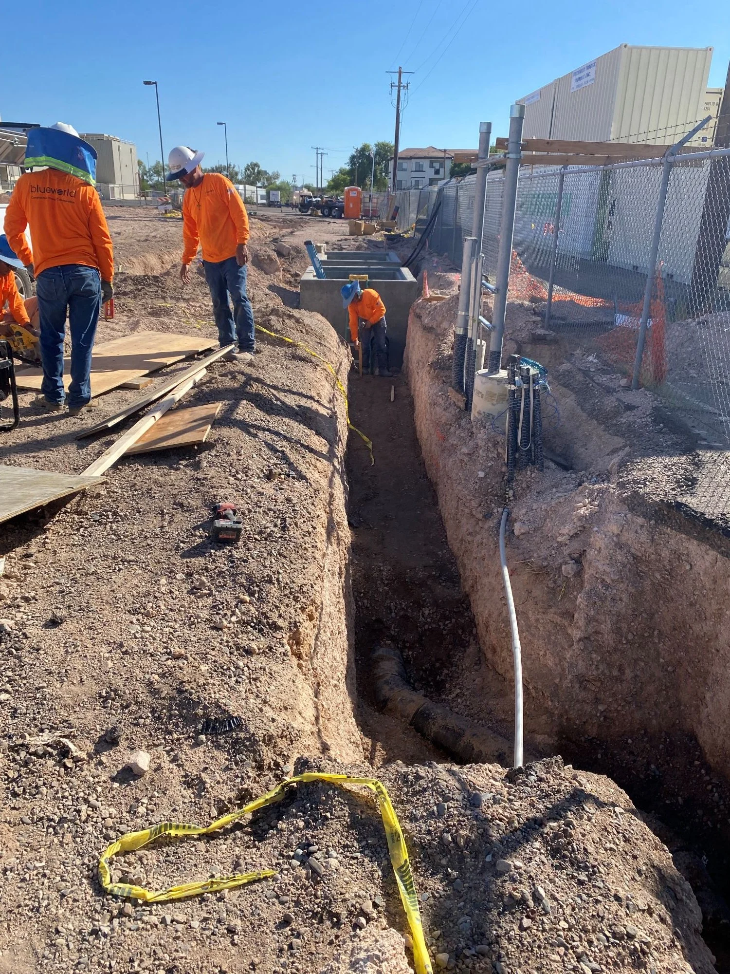 Construction Management for an Active Superfund Site, Baker Development Corp, Phoenix, AZ