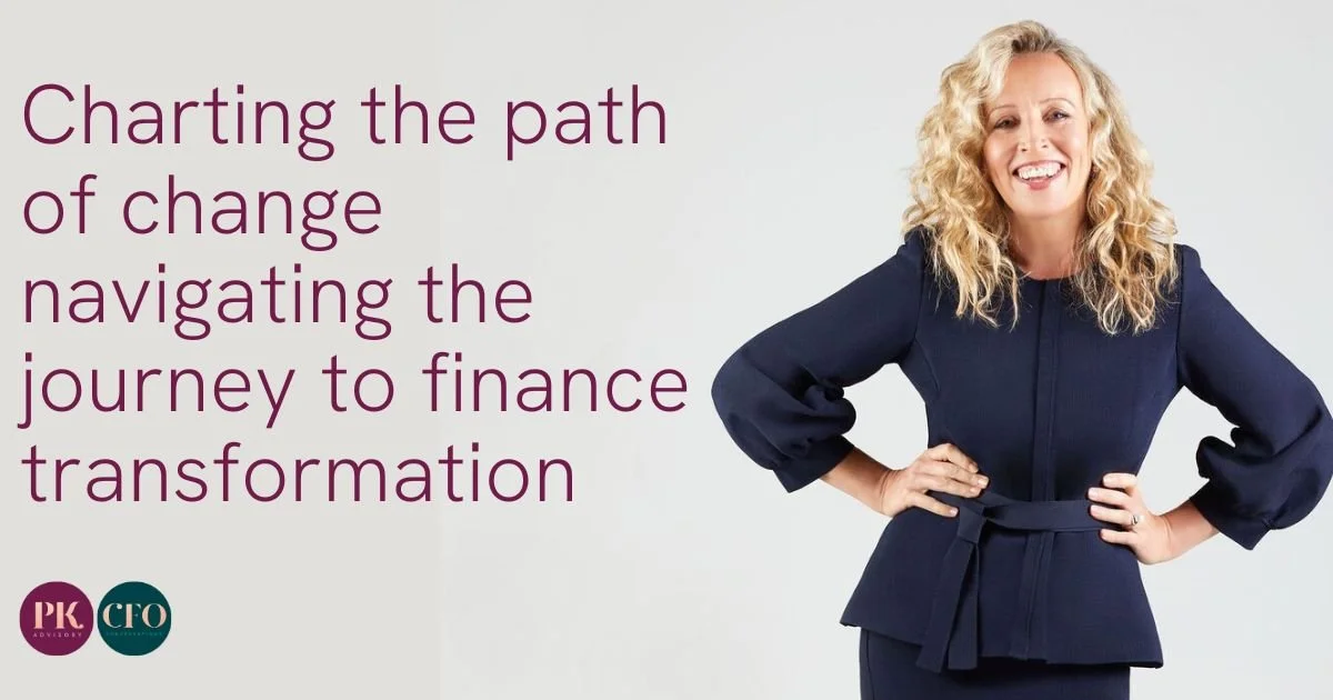 Charting the path of change navigating the journey to finance transformation