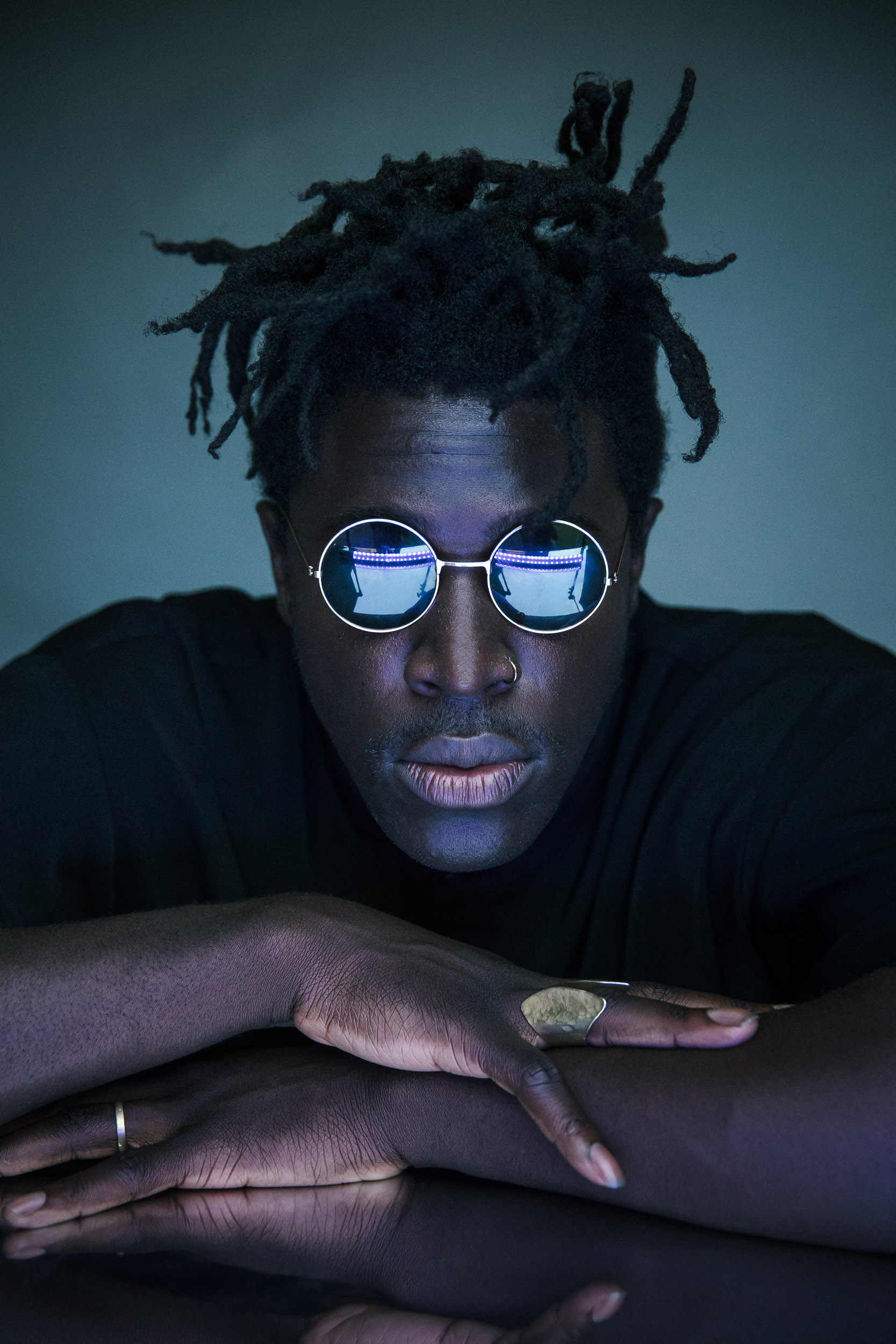 Moses Sumney portrait - Laneway Festival Sydney 2018