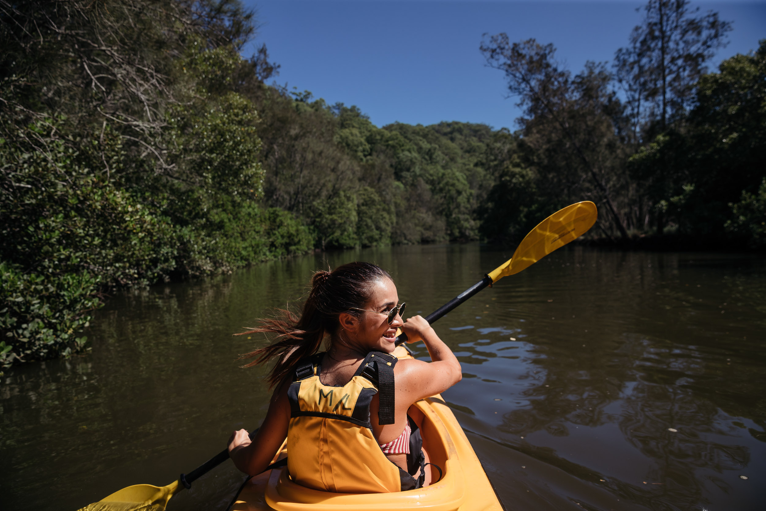 Kayaking at Glenworth Valley - Central Coast Destination NSW Acc