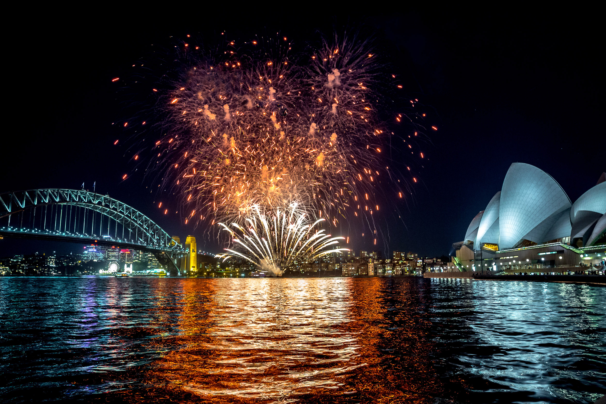 Sydney Harbour Fireworks - NBC Today Show broadcast