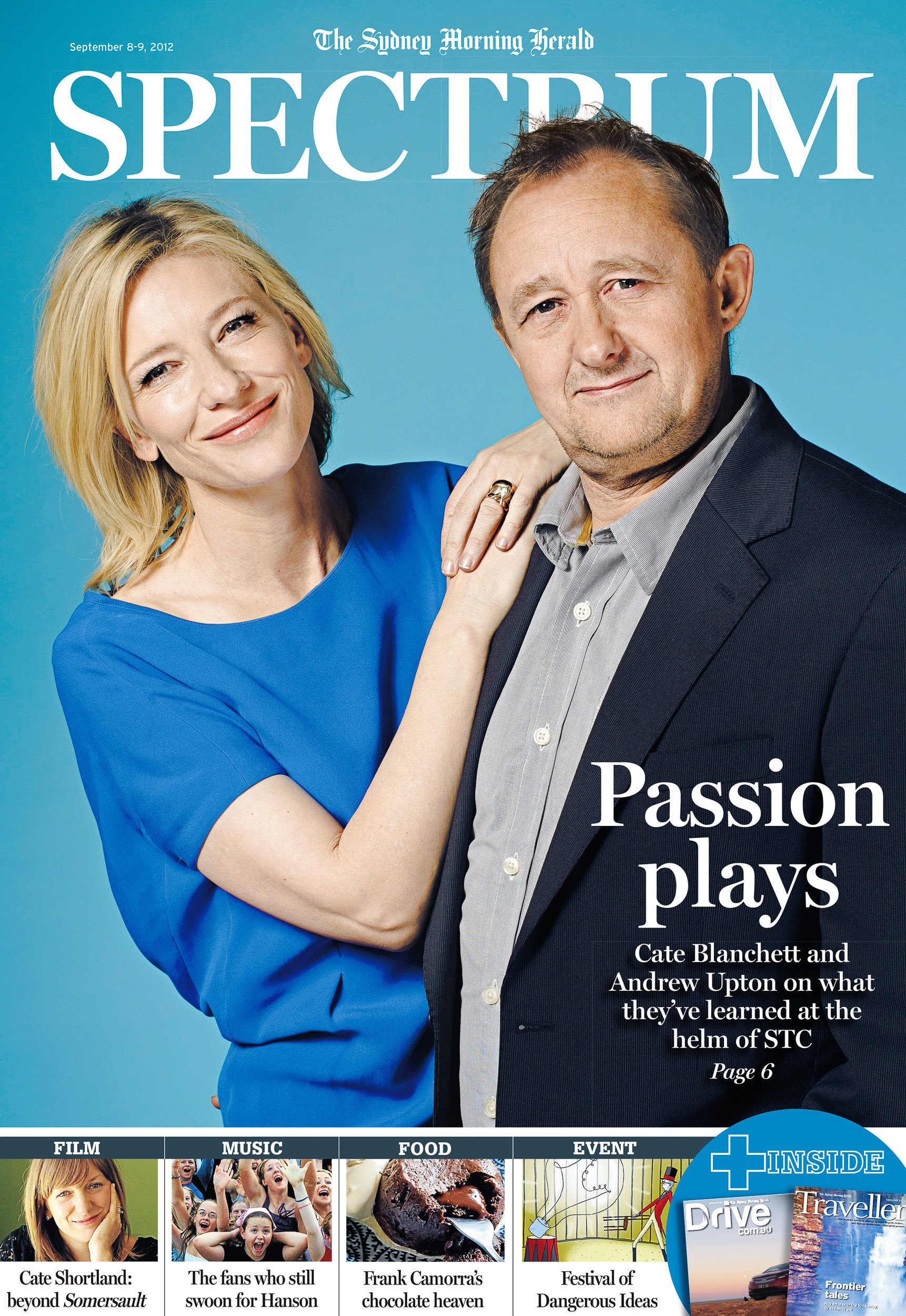 Cate Blanchett and Andrew Upton Spectrum Cover