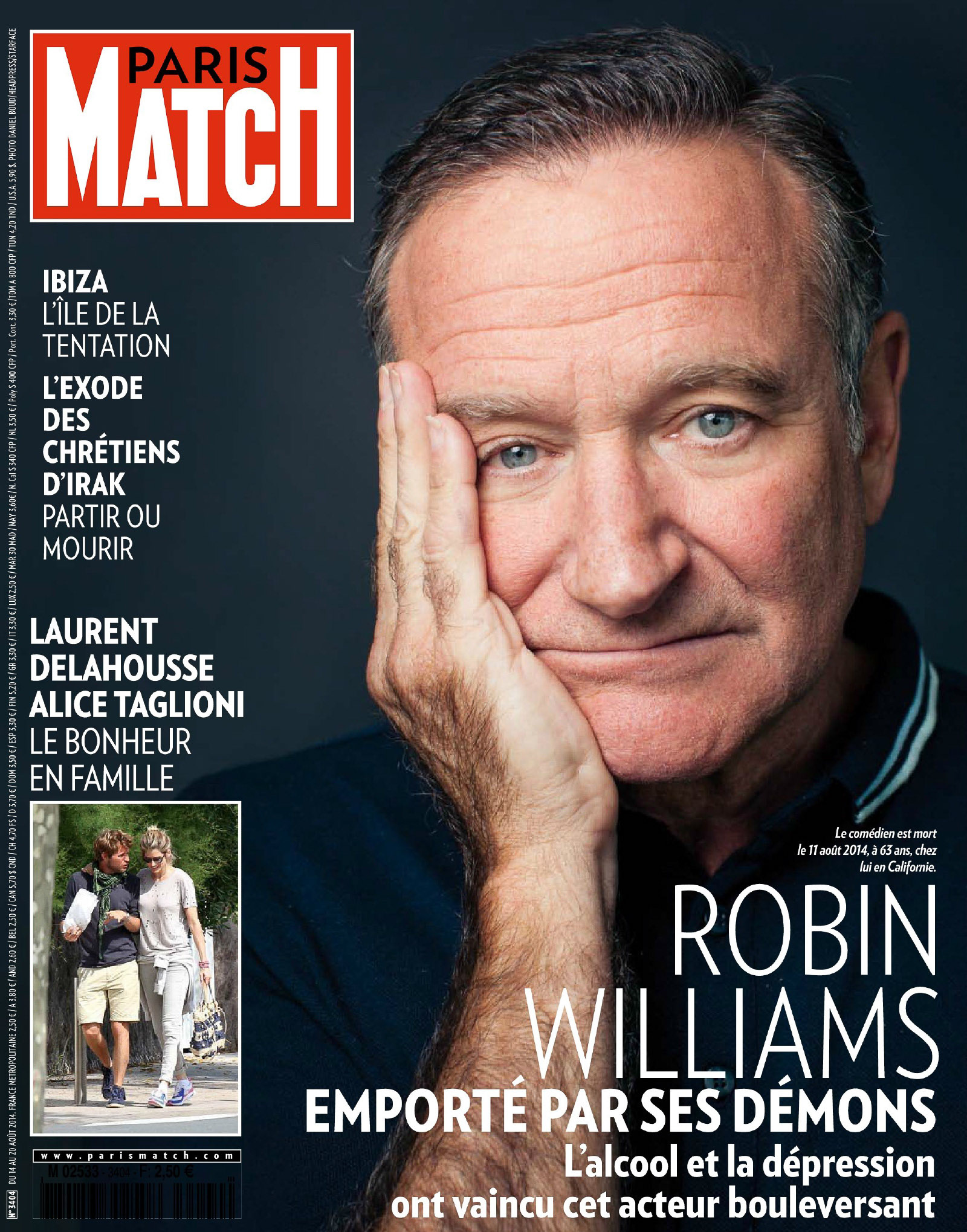 Robin Williams - Paris Match 