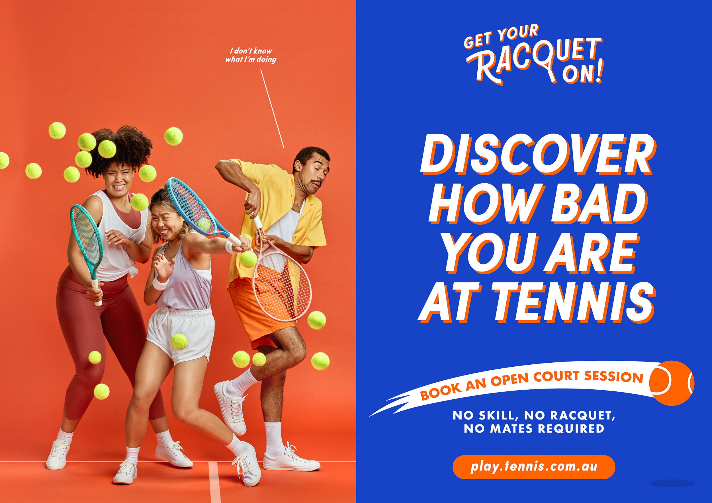 Tennis Australia - Get Your Racquet On campaign