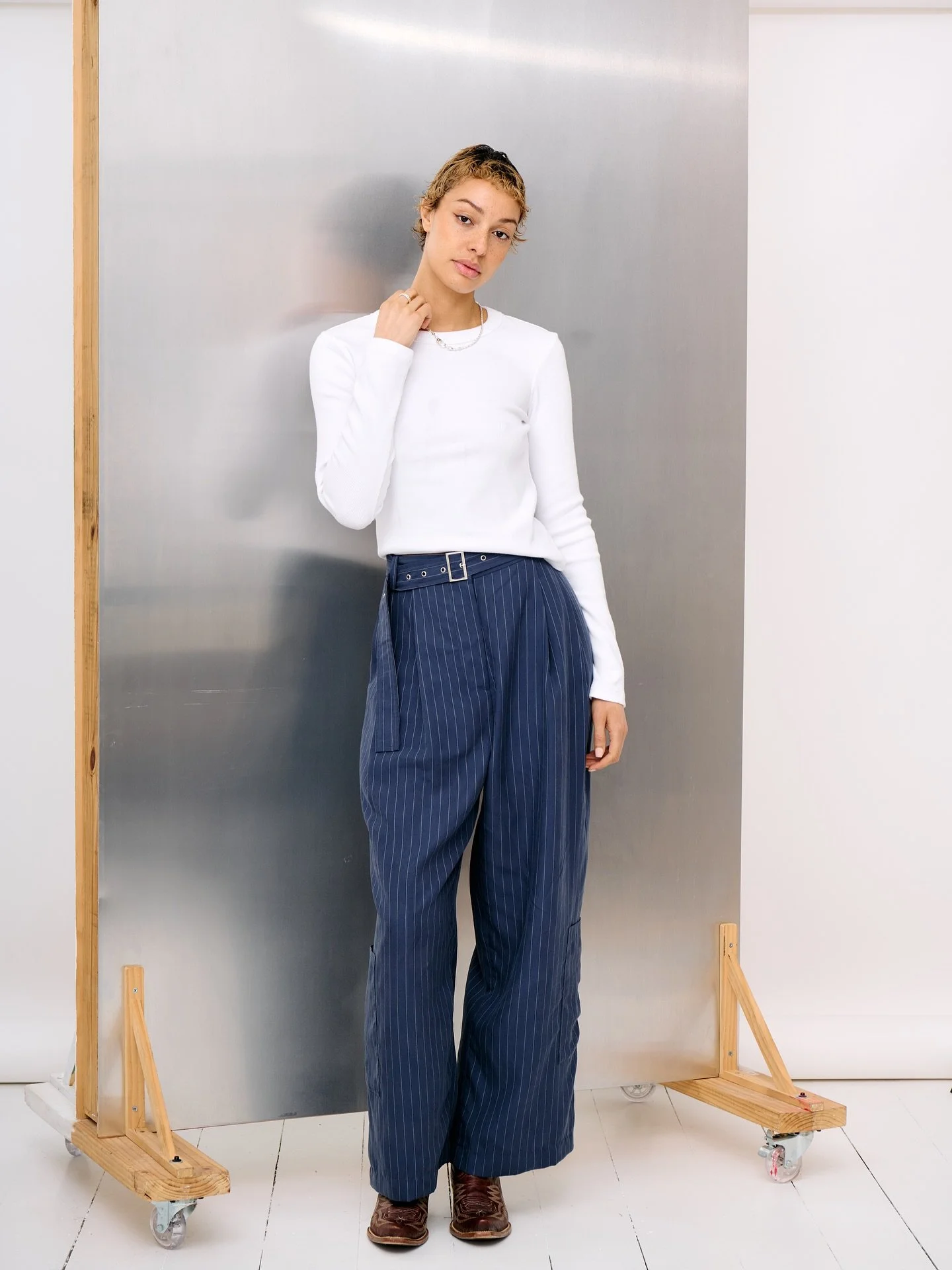 Pinstripes, but make it easy.