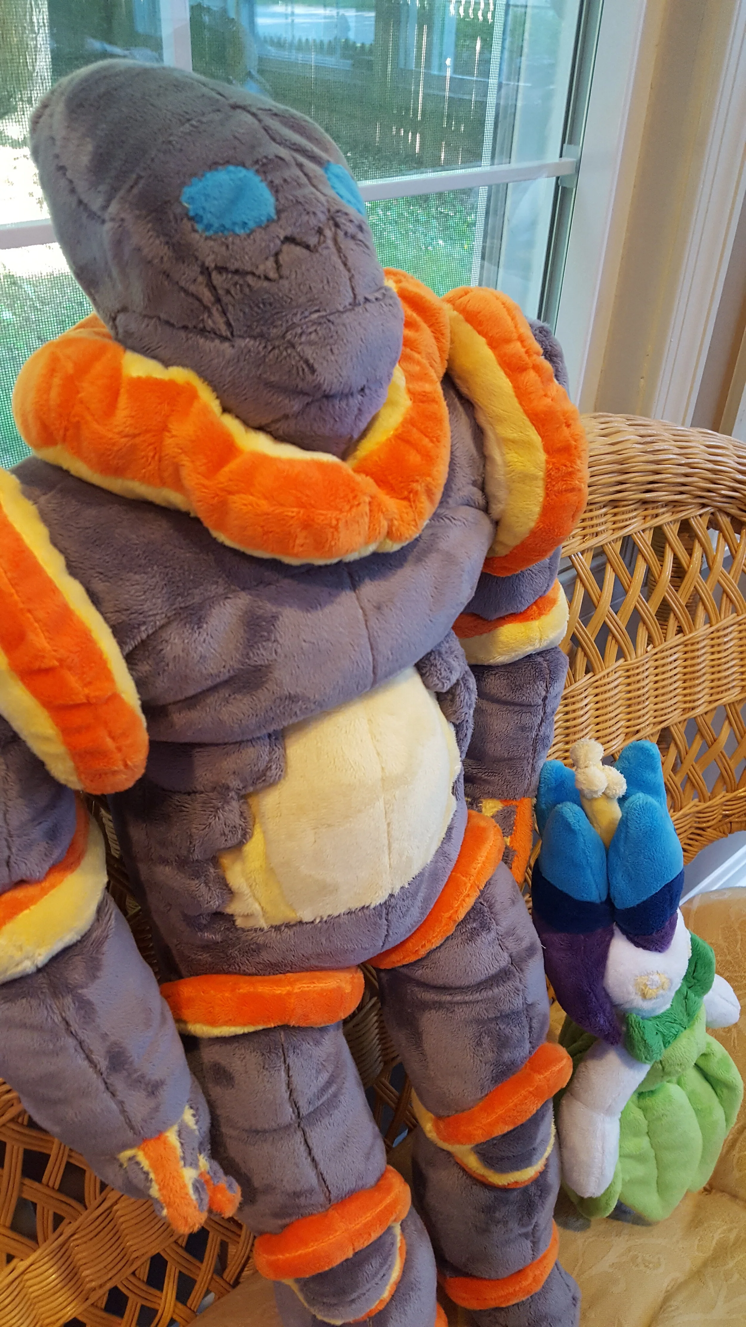 Igneous and Nettle Plushes