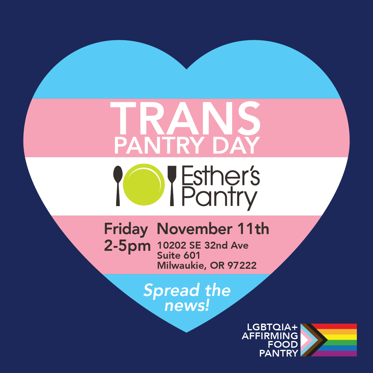 Trans Pantry Day