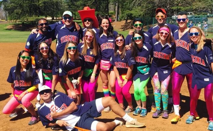 NGSL Members take the field in style at the UVA Law Softball Invitational