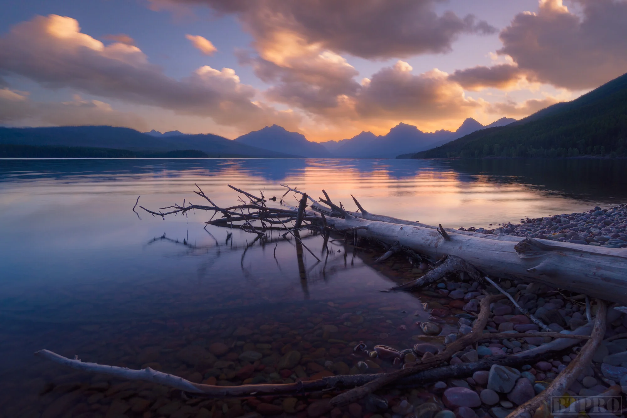 Lake McDonald at Sunrise