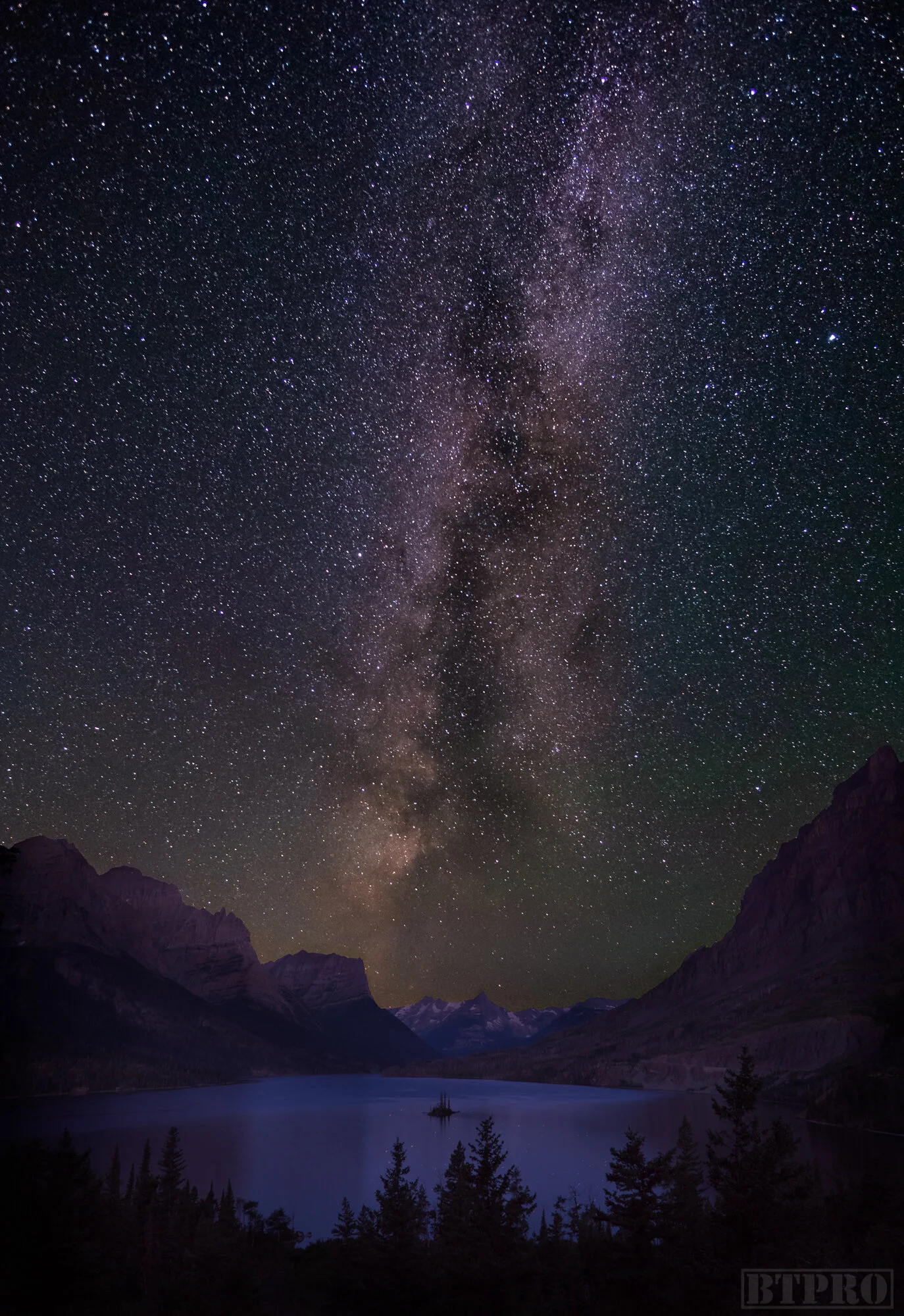 Astrophotography at Wild Goose Island Overlook