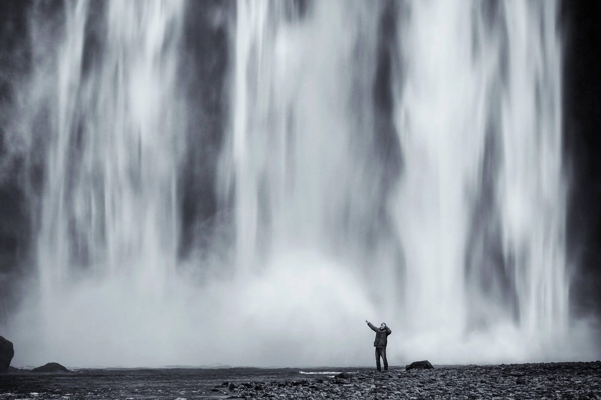 Classic Skogafoss Selfie