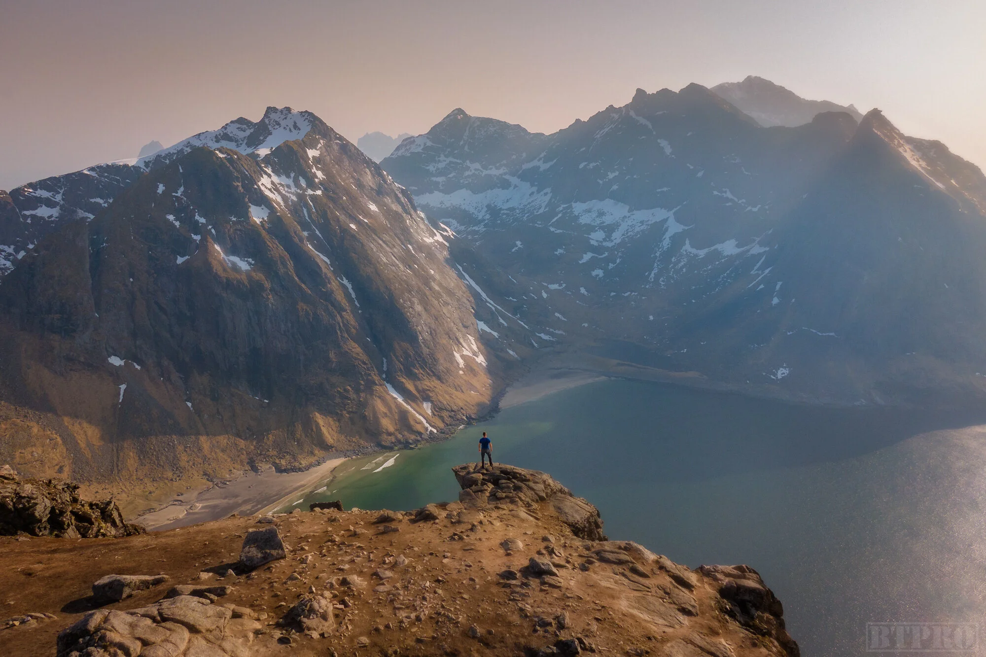 Summit at Ryten Hike