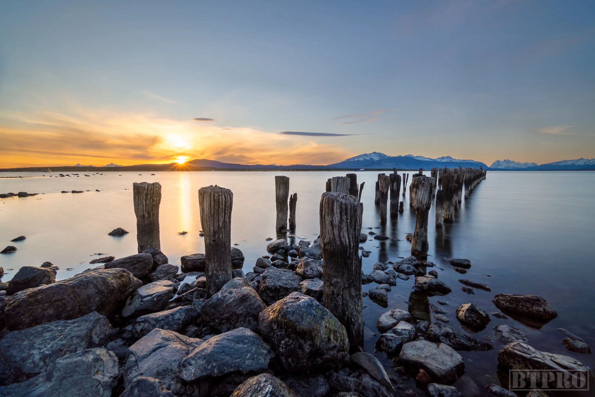 Abandoned Pier at Puerto Natales