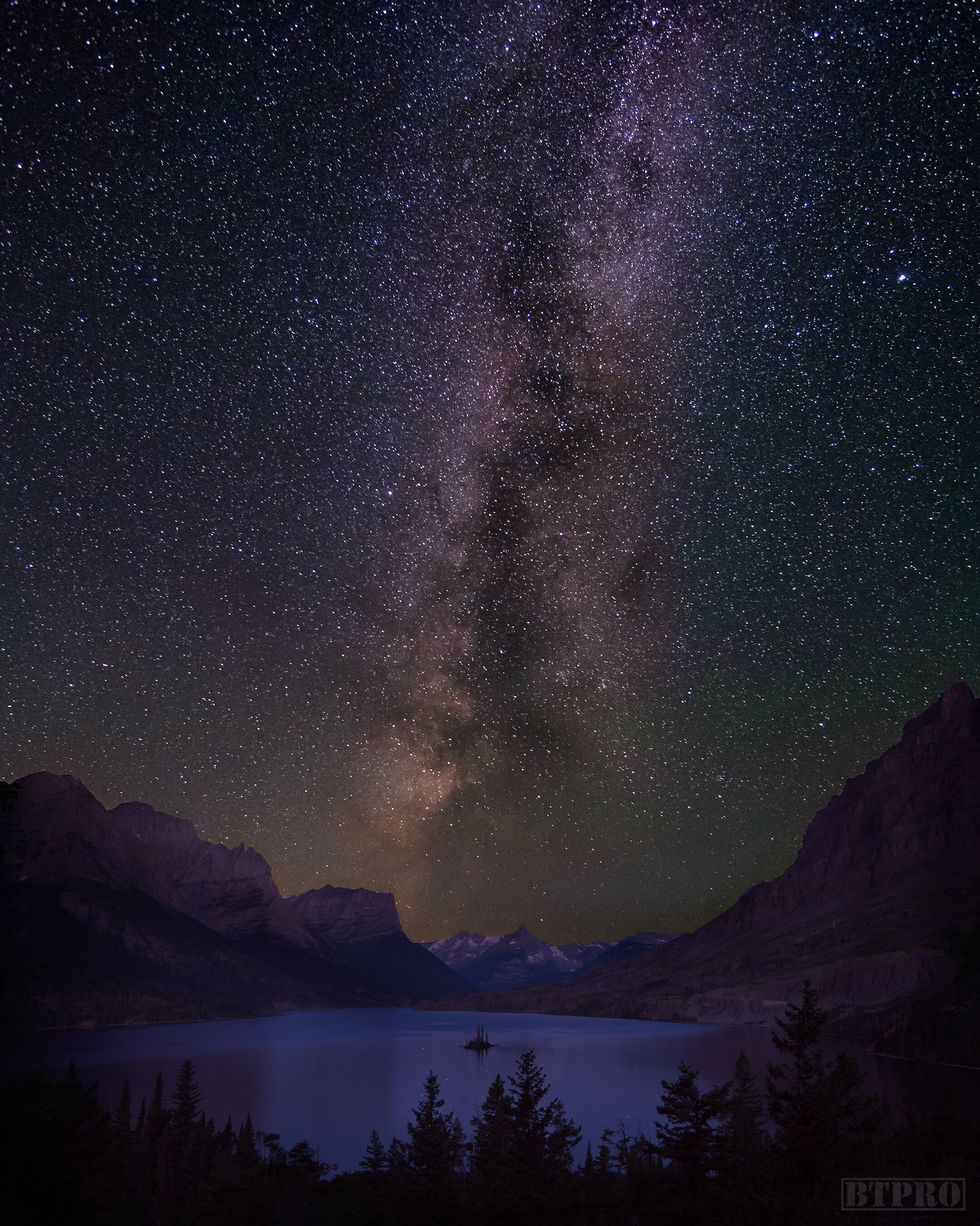 Astrophotography at Wild Goose Island Overlook