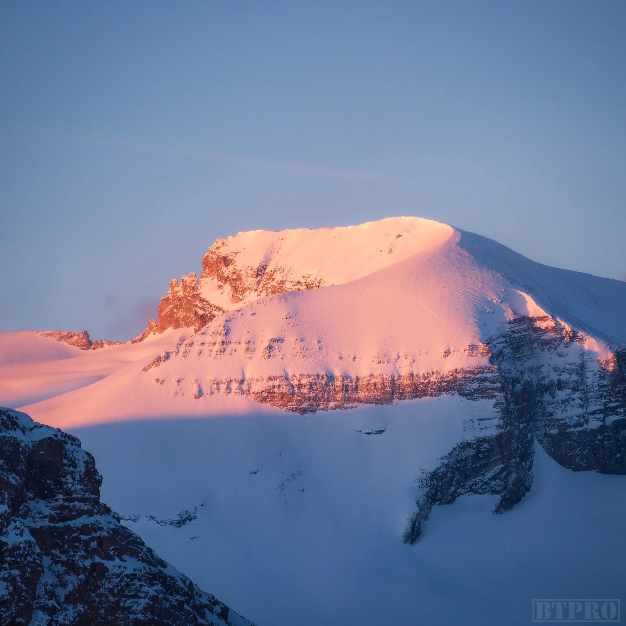 Sunrise Details at Peyto Lake