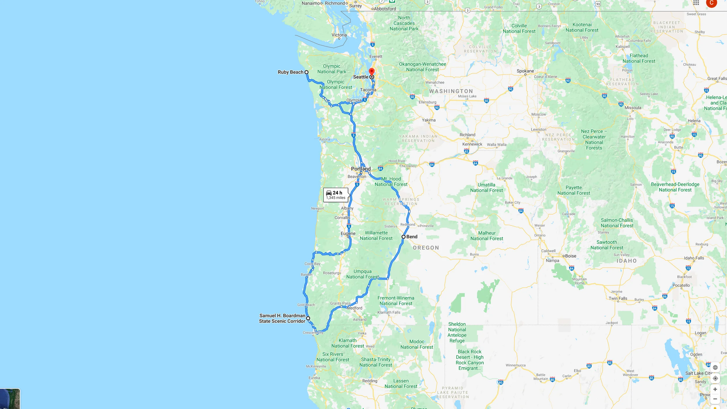My Route Map