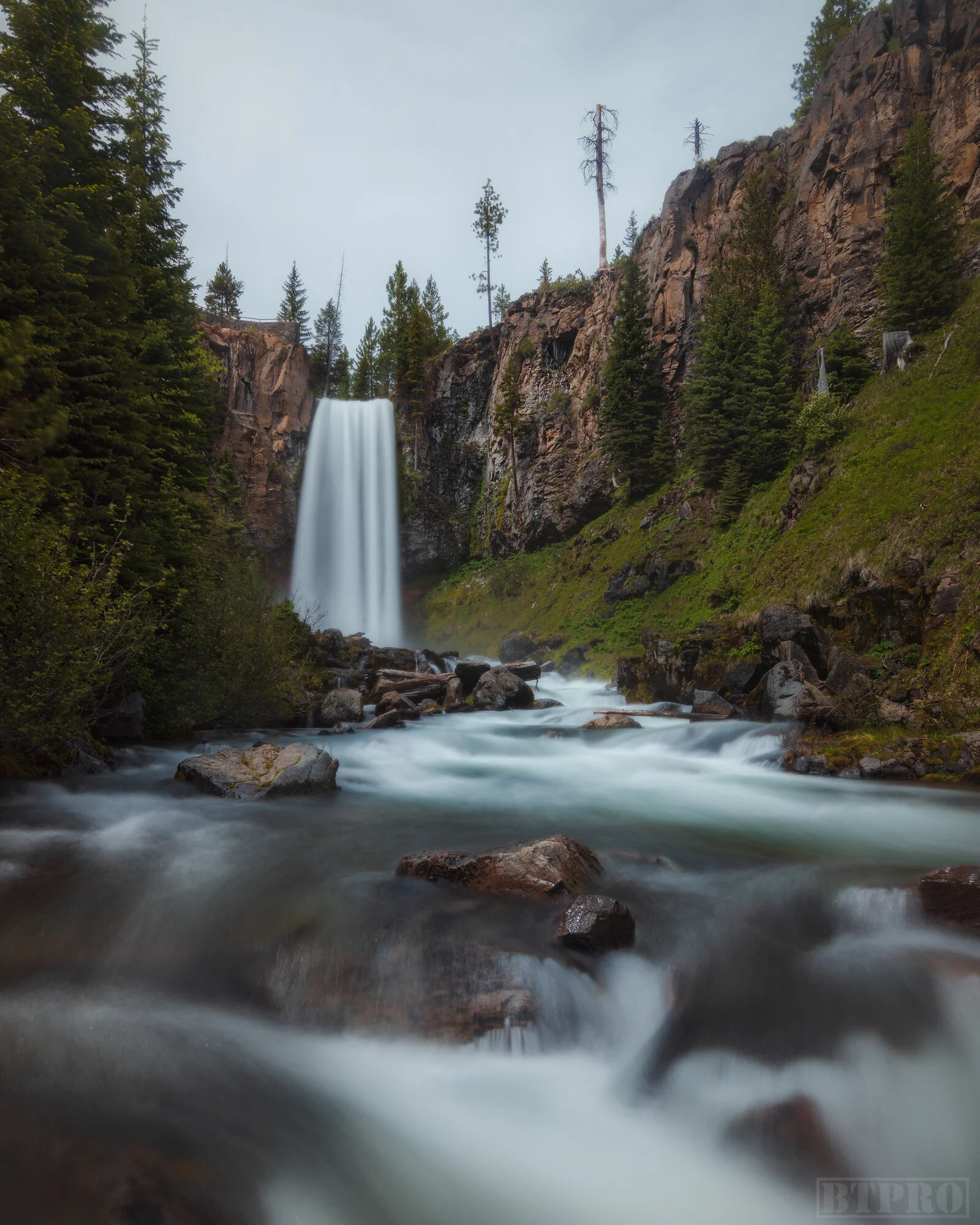 Long Exposure at Tumalo Falls