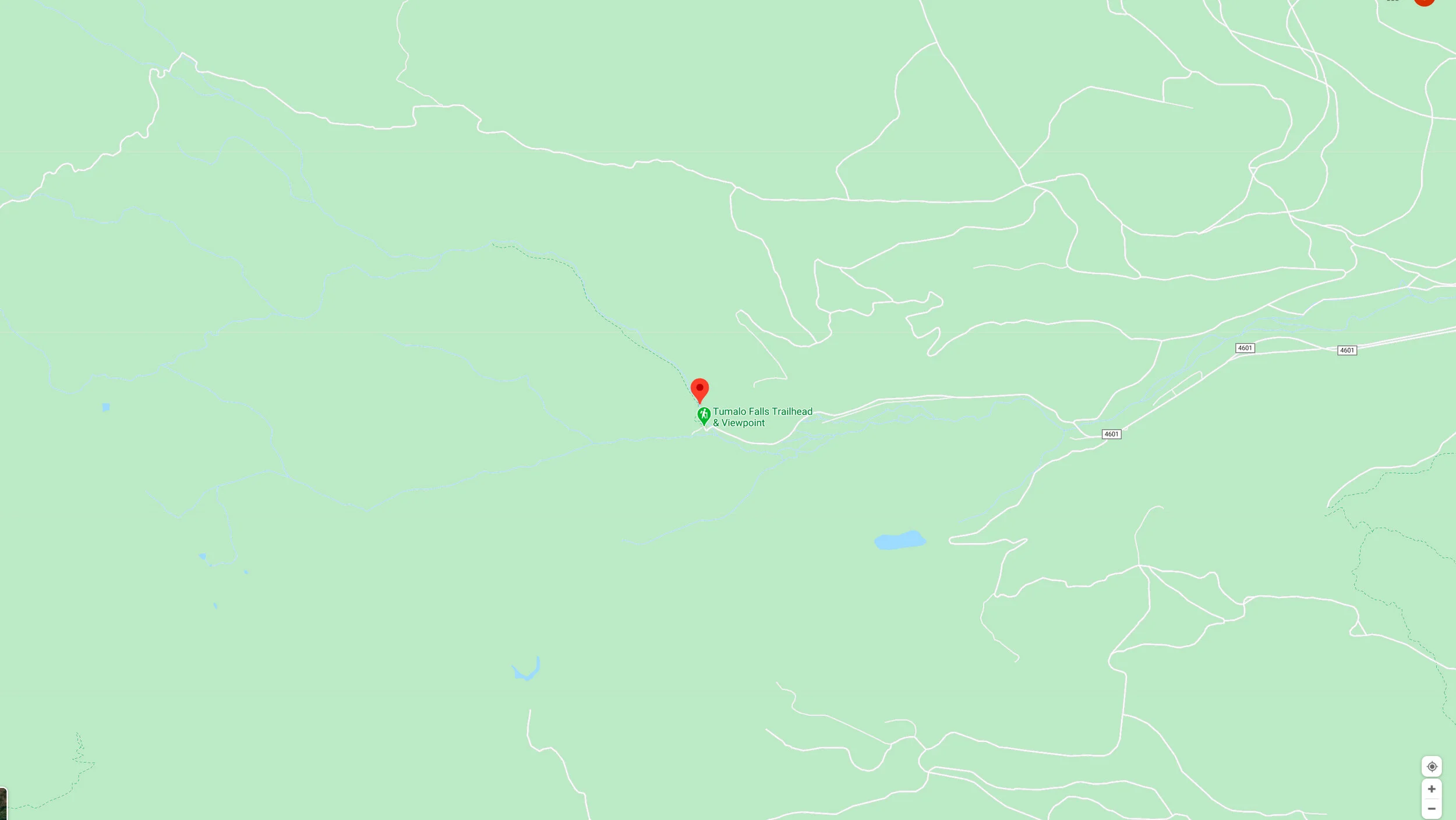 Tumalo Falls Map