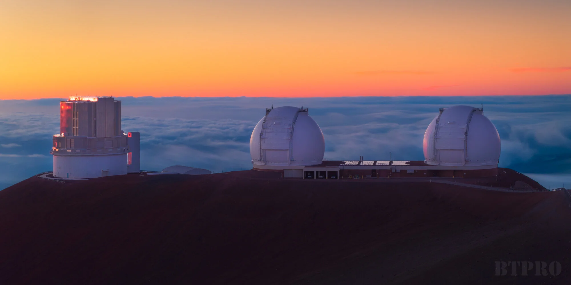 Sunset on Mauna Kea