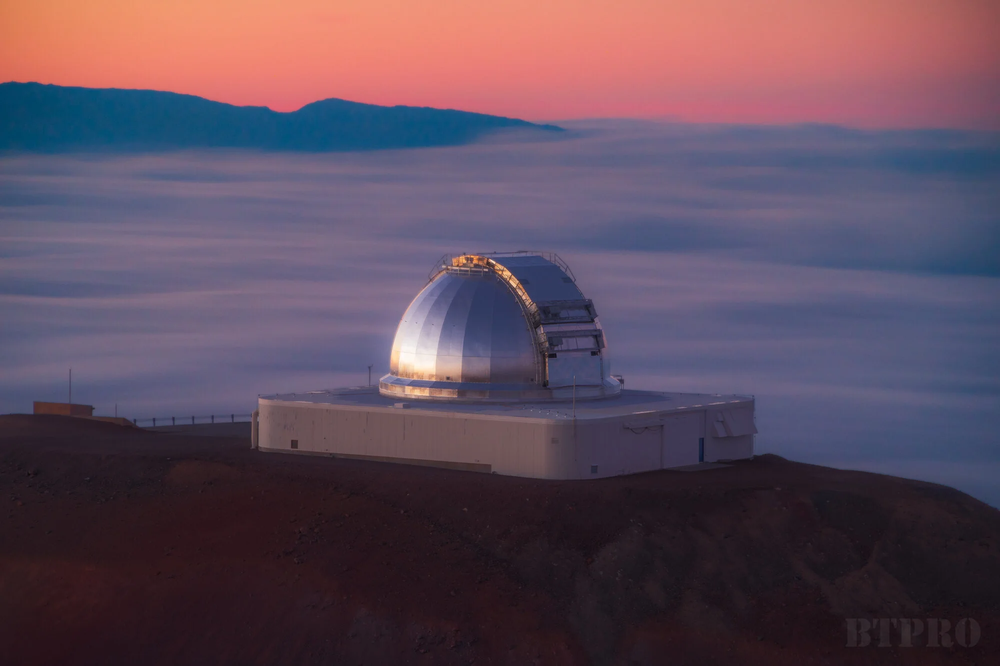 Sunset Long Exposure at Mauna Kea