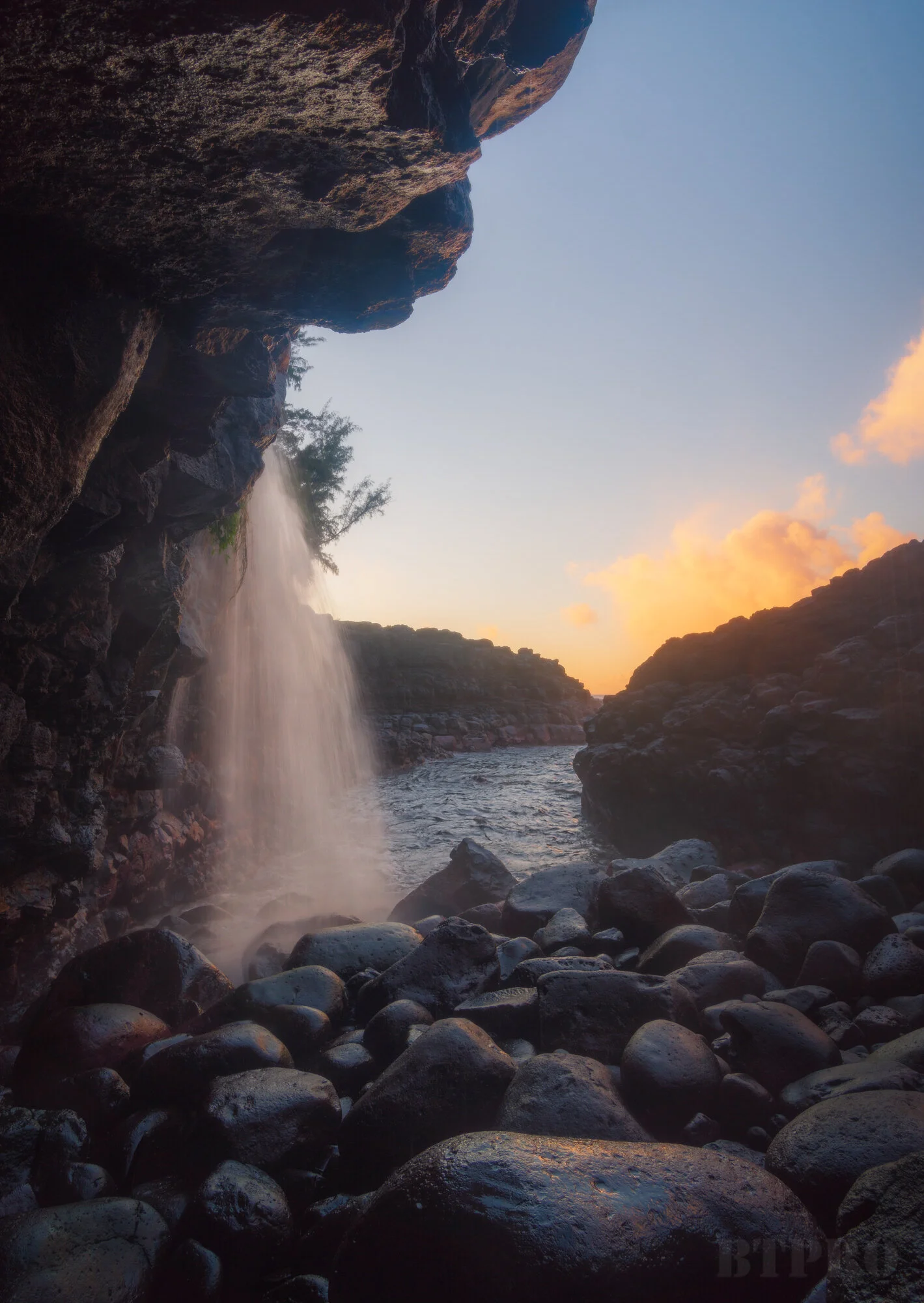 Sunset at Queen’s Bath