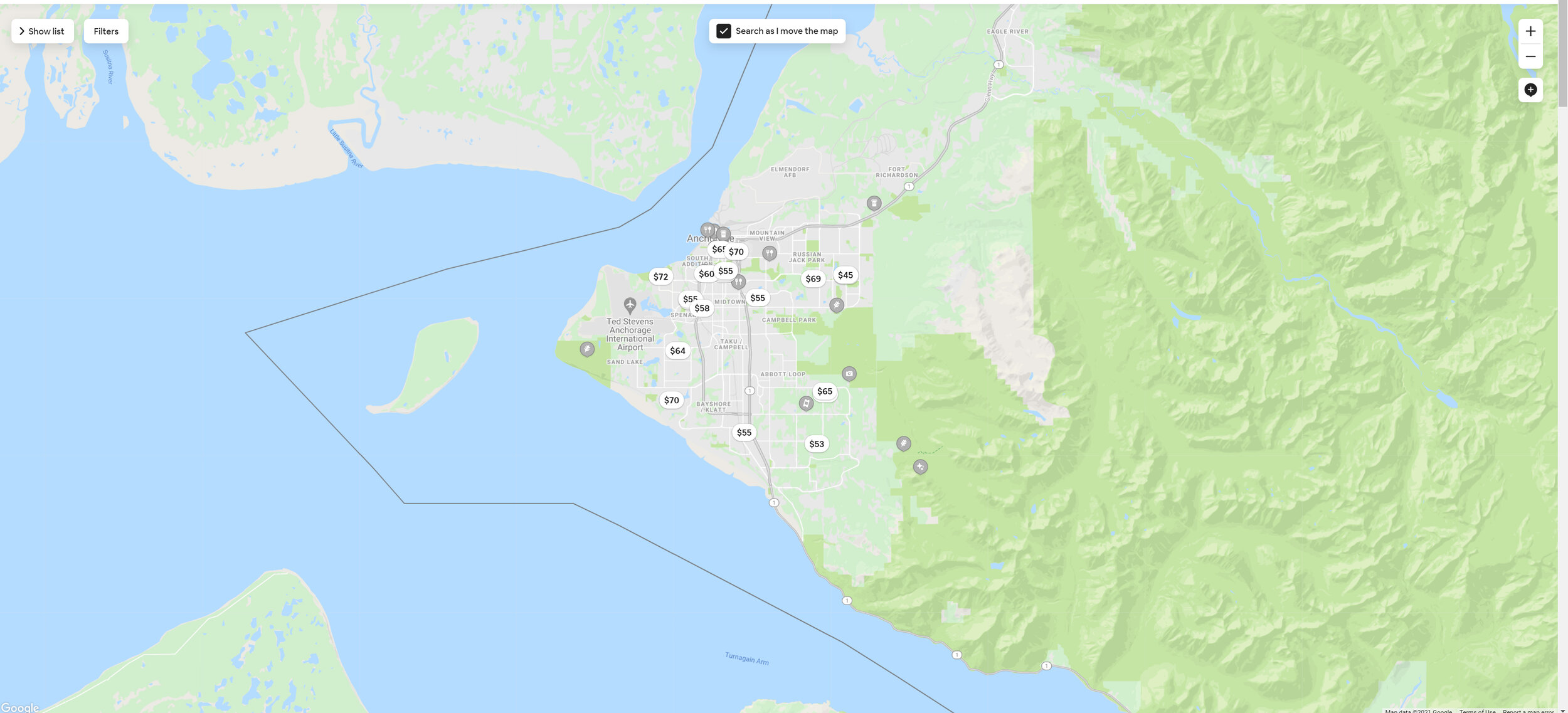 Anchorage Airbnbs