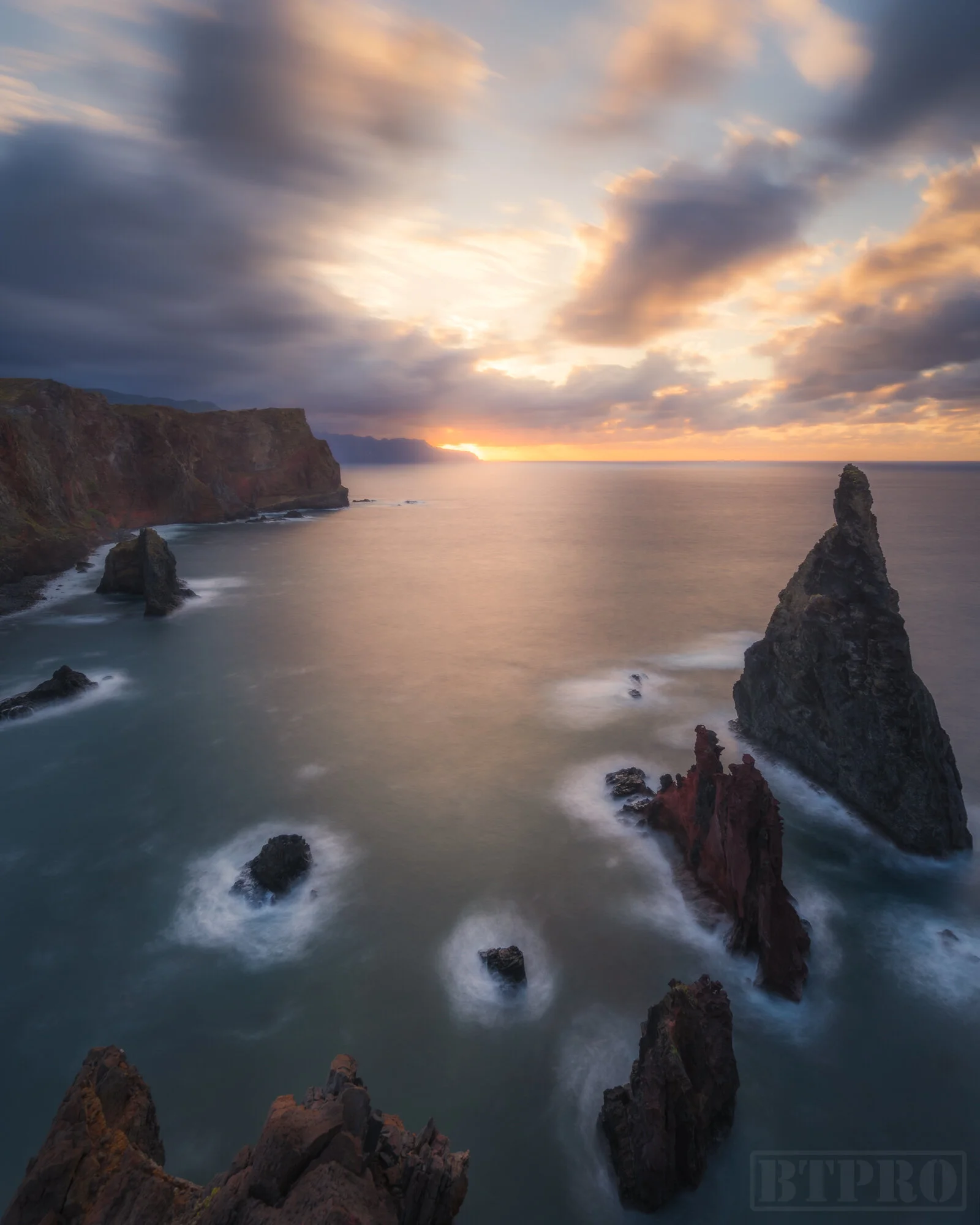 Sunset from Ponta De Sao Lourenco