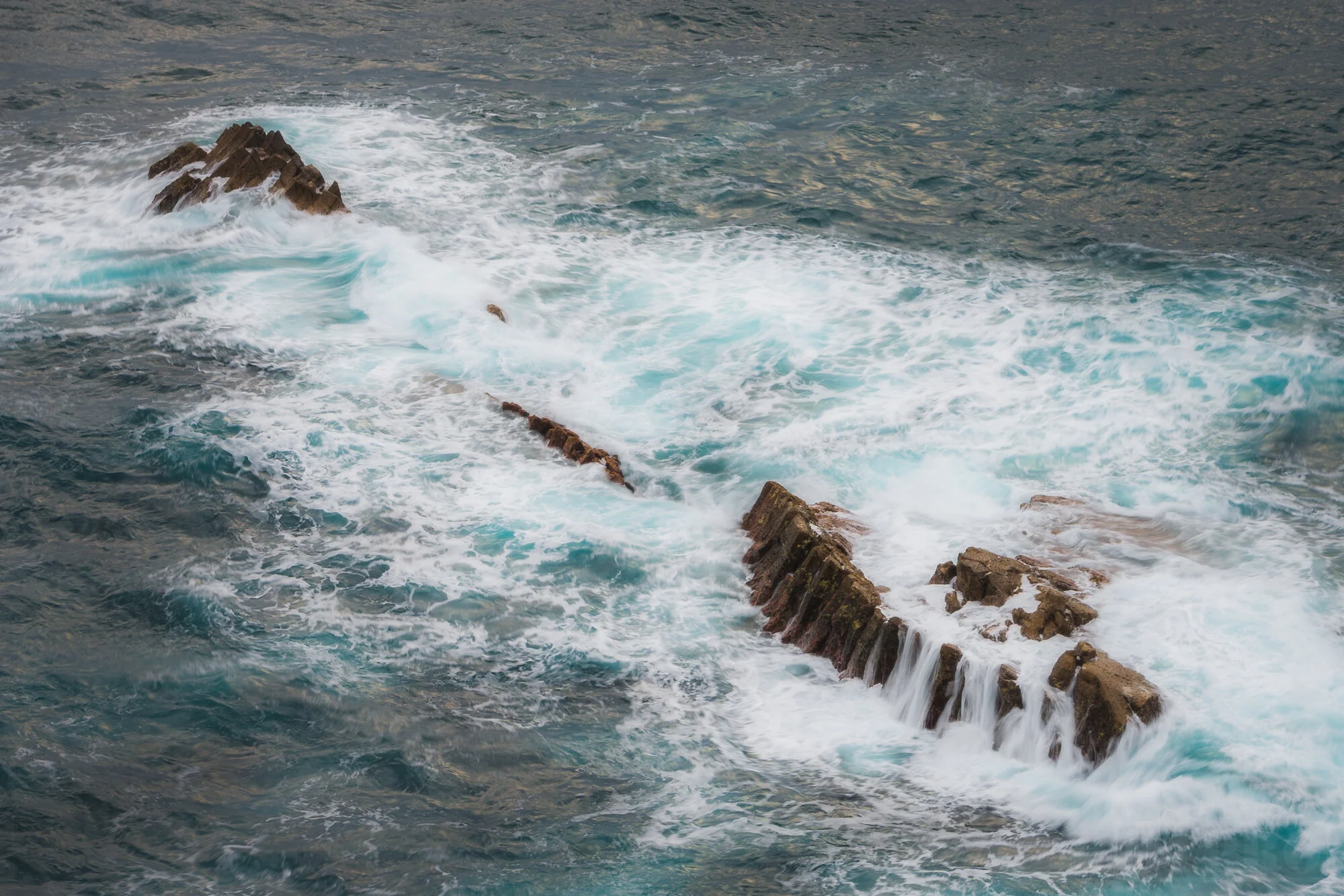 Rocks along the Coast of Crane Viewpoint